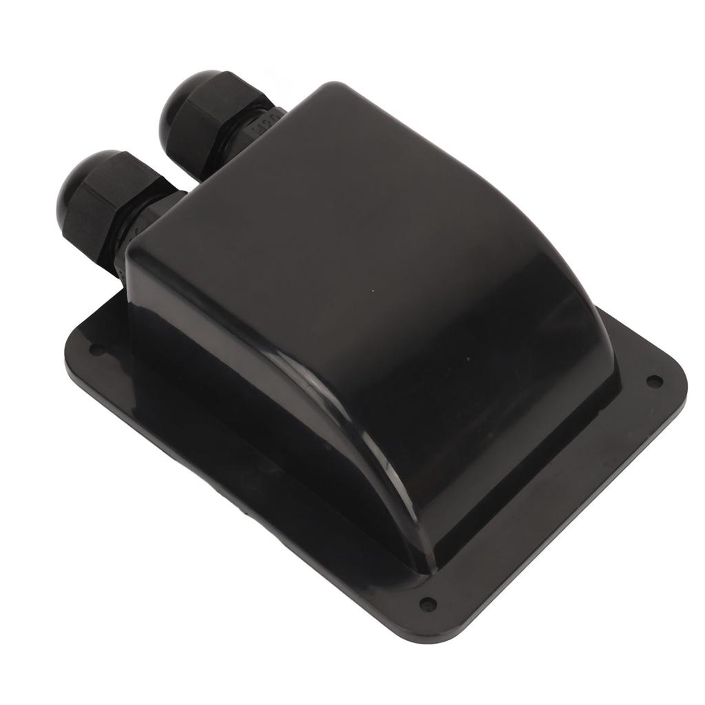 Solar Double Cable Entry Gland Box Rainproof Housing for RV Roof Boat Yacht Camping Travel Panel 6mm²‑12mm²