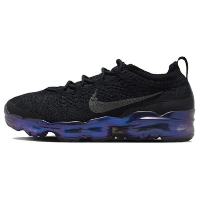 Air VaporMax 2023 Flyknit Black Iridescent Women Sneakers Metallic-Silver Multi-Color FD3148-001