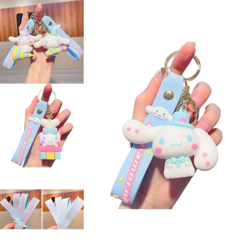 Cute Pvc Cartoon Keychain Party Gift Wholesale Jg-974