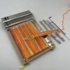 Kids Weaving Loom Beginner Weaving Loom Hand Weaving Mini Loom for Children Craft Projects Tapestry Scarf Coaster Making