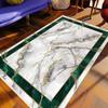 ePeddler Home Modern Marble Pattern Digital Printing Washable Non-Slip Dot Base New Generation Living Room, Kitchen Carpet, Bath Mat and Runner