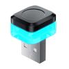 Automobilio šviesų priedai, Salono apšvietimas, Automobilio LED lemputės, Daugiaspalviai salono USB apšvietimo įrenginiai