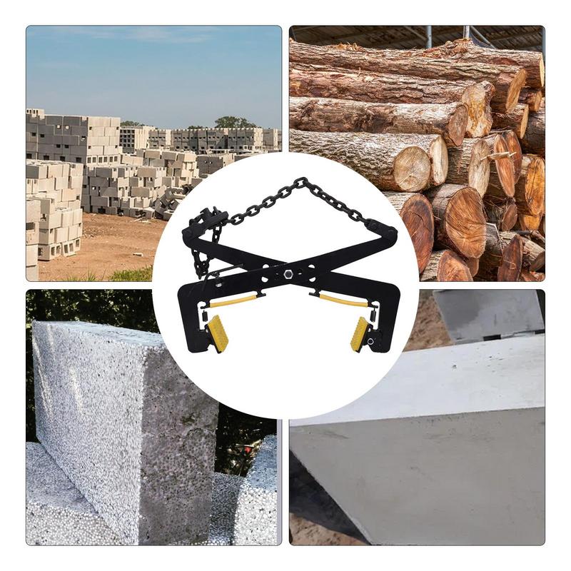 Zacisk do podnoszenia płyt Stal stopowa Regulowane narzędzie do podnoszenia Zaciski do przenoszenia drewna Narzędzia do podnoszenia bloków betonowych Narzędzie do przenoszenia