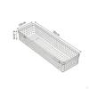 Stainless Steel Basket with Hooks Long-Lasting Organizer Metal for Campers