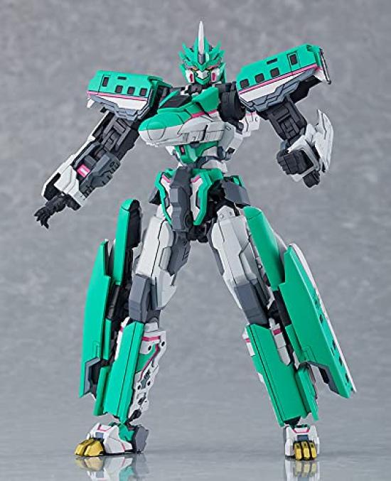 MODEROID Shinkansen Verwandlungsroboter Shinkalion Z E5 Hayabusa PS ABS Montiertes Plastikmodell Nicht Maßstäblich &