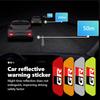 Car Stickers Wheel Eyebrows Reflective Warning Stickers Reflective Strip Accessories For S1 Crown GR Corolla YARIS Auris JH0