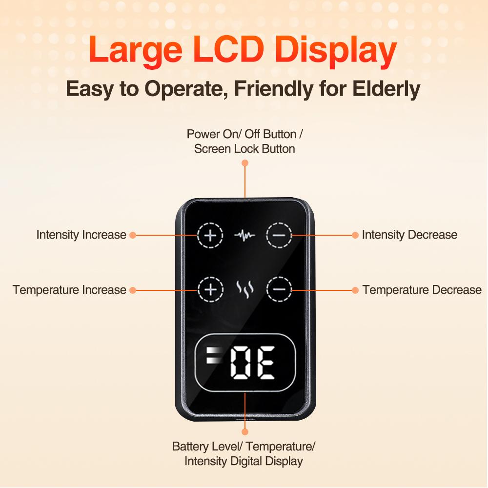 Electric Knee Protection Massager Vibrations Shoulder Elbow Massage Support Brace Joint Elbow Pad Massage Knee Support Heated