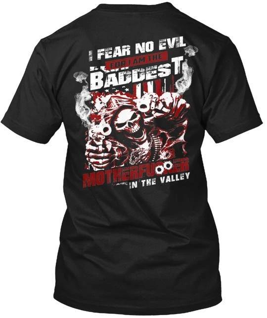 

I Fear No Evil T-Shirt Made in the USA Size S to 5XL XL