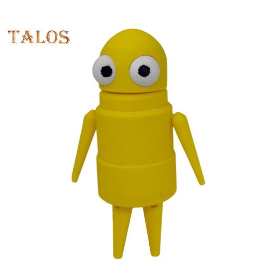 Desk Buddy Robot Ornament Collectible Robot Figurine Articulated Robot Buddy Gift for Video Game Fans Desk Decoration