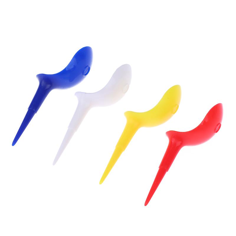 5Pcs Anti Slice Golf Tees Plastic 83Mm Chair Shape Golfing Club Practice Training Tool Golf Tees Ball Nails Golf Accessories