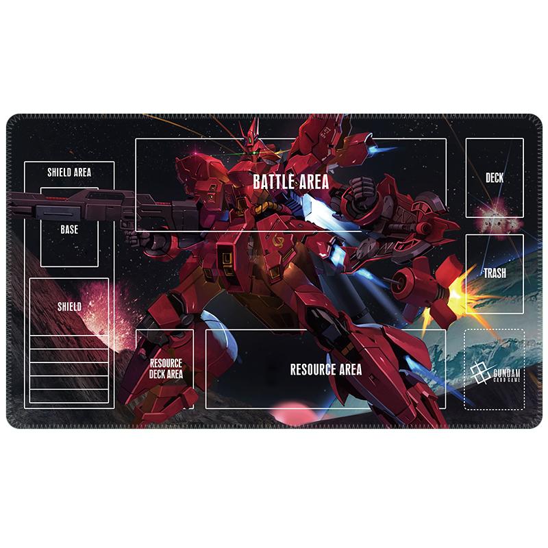 Diy Gundamed Amuro Ray Fllay Allster Card Battle Mat Single Player Board Game Card Battle Card Anime Card Gift Toys 30x80x0.2cm