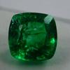 Natural Green Emerald Loose Gemstone 6 ct Square Cushion for Jewelry Making and Gem Collections