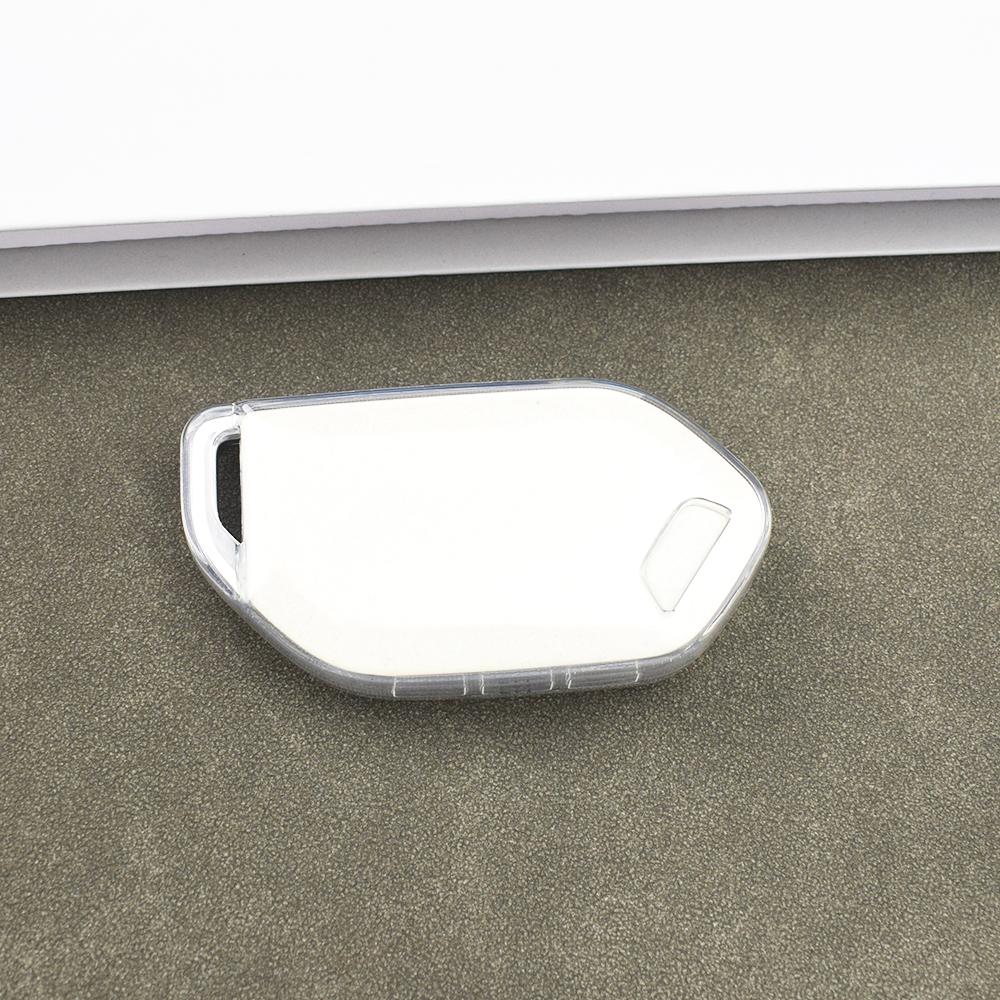 Transparent TPU Car Key Case Cover For Kia EV9 Picanto GT Line Kia's Sorento Morning Seltos Auto Shell Fob Holder Protector