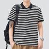 Men's New Summer Loose Short-sleeved POLO Shirt Lapel Thin Short T