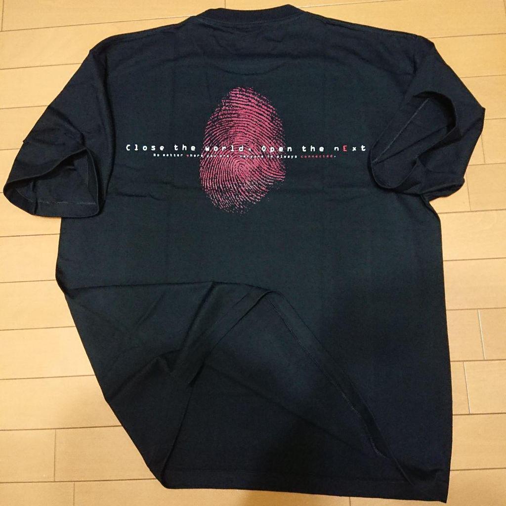 [USED] Serial Experiments Lain T-shirt Black XL Rare