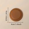 1Pc Golf Practice Equipment Course Markers, Leather Magnetic Golf Markers, Holiday Gift
