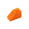 100pcs Moc Slope 45 2x1 3040 DIY Creative Enlighten Basics Building Blocks Bulk Bricks Compatible with Assembles Particles