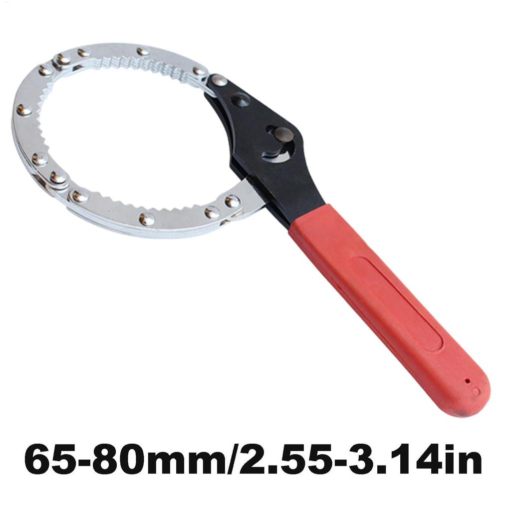 Chain Oil Filter Wrench Alloy Steel Multi-Purpose Adjustable Car Repair Tool Oil Filter Chain Wrench Pliers For Mechanics