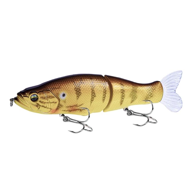 Swimming Lures Multi Jointed Swimbait with Treble Hook 32g 135mm Fishing Lure Artificial Hard Baits