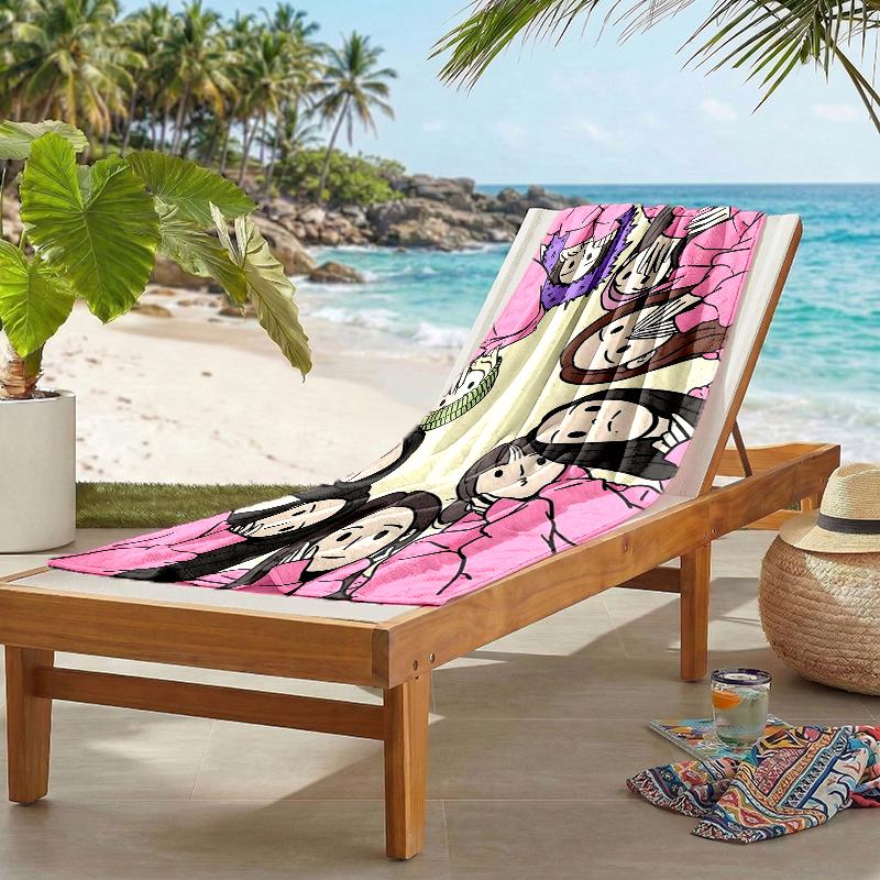 Twice Fashion Beach Towel: Ideal for Summer Adventures Soft, absorbent and quick drying suitable for swimming and bathing