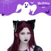 Punk Style Cat Ear Hair Clips for Anime Girls Cosplay Costume Headwear Comic Show Party Headdress Girls Favor Headpiece