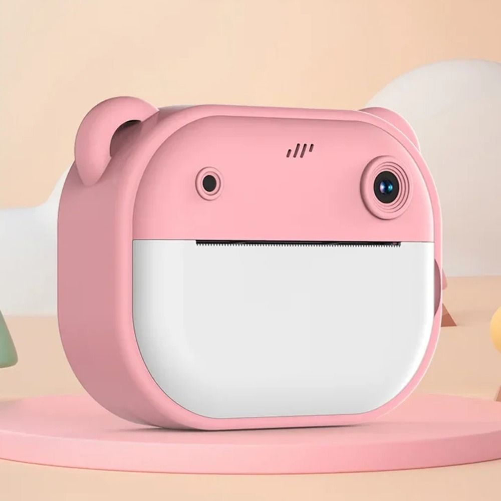 with Print Paper Children Digital Camera 1080P HD Recording Photo Thermal Printer  Girls