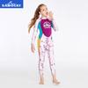 Kids 2mm Neoprene Wetsuit Snorkeling Diving Surfing Swimming UV Protection Full Body Suit