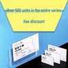 Magnetic Acrylic Label Holder with Transparent Sleeve for Shelf Price Tags