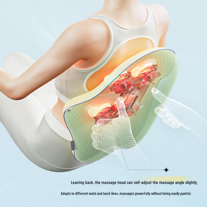 SIAASOO Wireless Lumbar & Back Massager