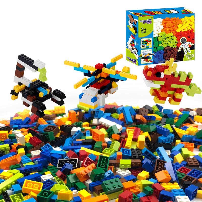 250-3000pcs Building Blocks DIYCreative Bricks Compatible Inglys Classic Bricks Bulk Base Plate Educational Toy For Children