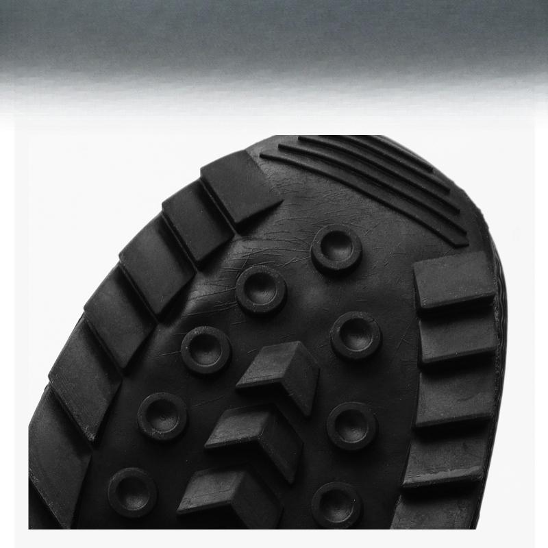 Wasserdichte Leichte Warme Winter-Schneestiefel für Herren mit dicker Sohle, zum einfachen Anziehen, gepolstertes Futter, rutschfest, strapazierfähig, lässige Sport-Baumwollstiefel