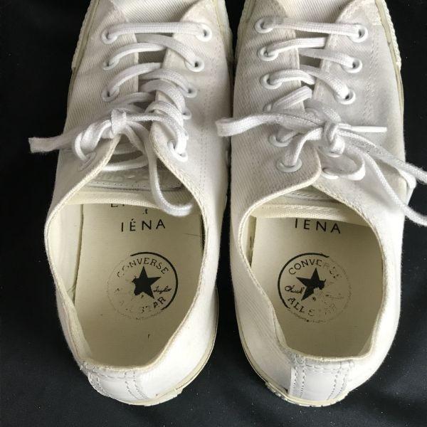 Converse x IENA Limited Edition Sneakers 25.0 US6.5 White Japan Rare(USED)