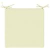 4 piece Seat Cushions SOEST 4 pcs. 100percent  Polyester Cream