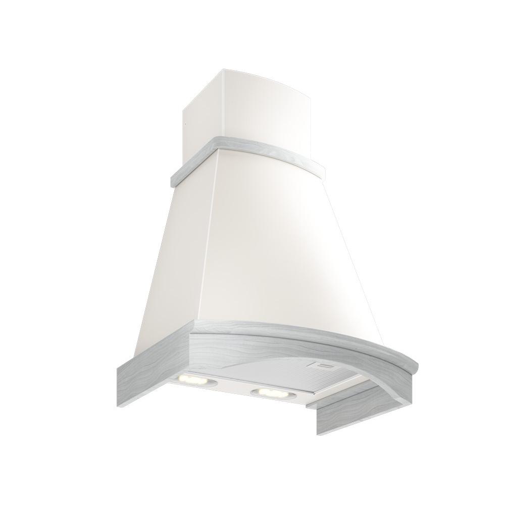 

Вытяжка для кухни Elikor 60p-650-p3l Бежевый дуб белая патина