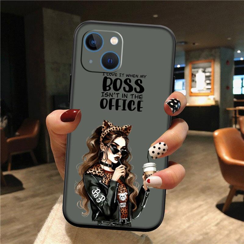 IK36 Girl Coffee Book Aesthetics Case for Samsung M06 M15 M16 M35 M55 M56 A36 A42 A50 A50S A51 A52 A32 A33 A05 A05S A06 A16 A20