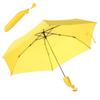 8-Ribs Funny Banana Shape Umbrella Solid Color Cartoon Children's Umbrella  Girls