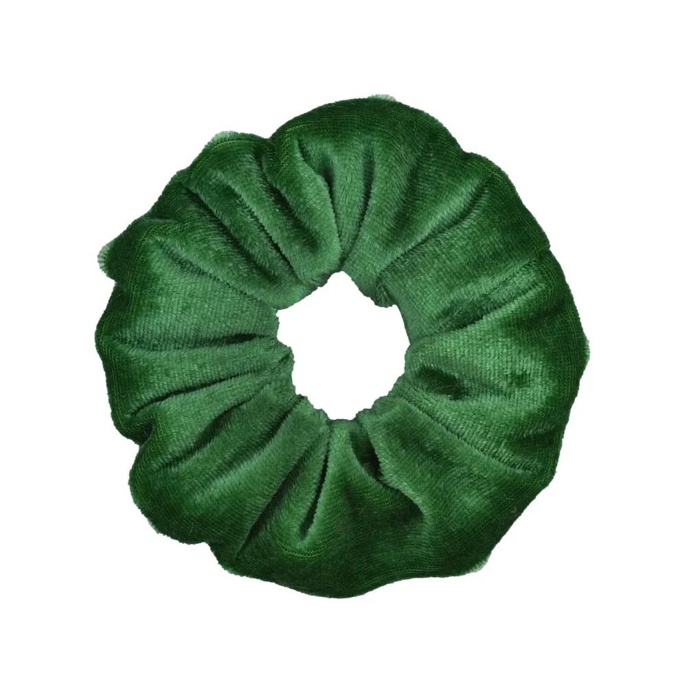 1 stuks Effen Kleuren Fluwelen Haar Scrunchies Dames Meisjes Paardenstaart Houder Hoofdband Elastische Haarbanden Haaraccessoires