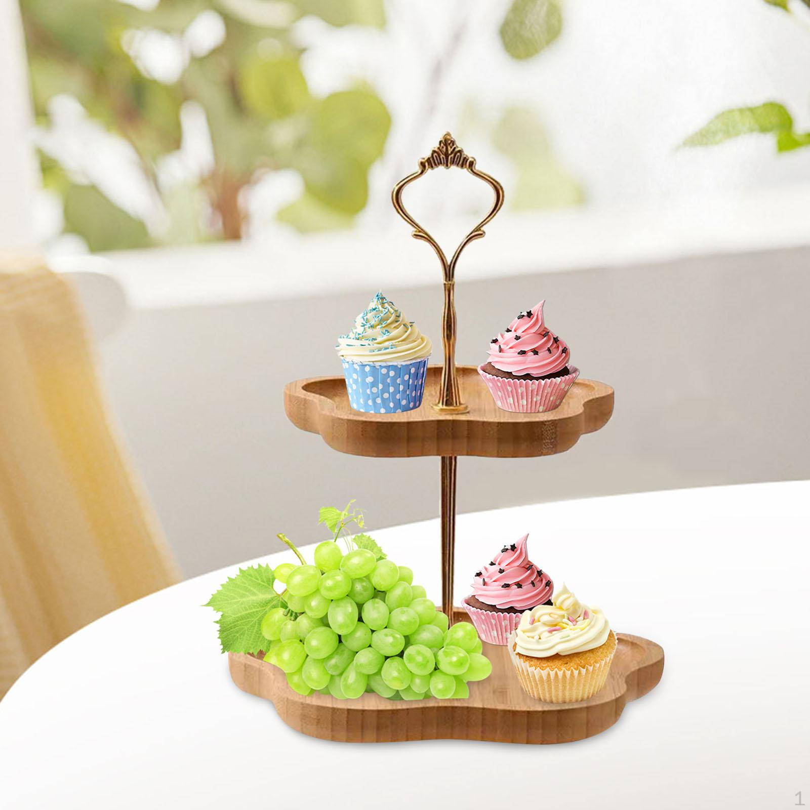 

Коробка для сухофруктов, подставка для торта, двухслойные сервировочные блюда, подносы, тарелки, держатель для закусок, деревянный орнамент для