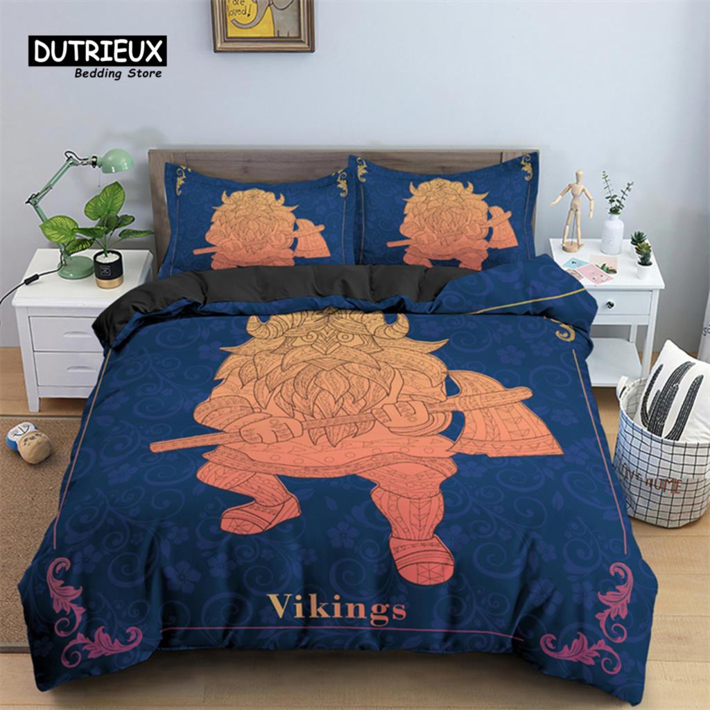 Animal Theme Duvet Cover  3D Shooter Print Bedding Set King Full For Kids Adult Microfiber Horse Comforter Cover With Pillowcase