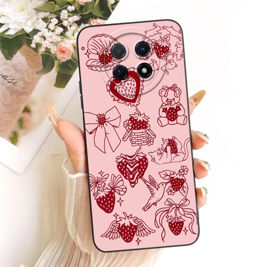 Case For Huawei Nova Y91 Y 90 beautiful flower Soft Silicone Shockproof For Huawei NovaY90 CTR-LX1 Cover Nova y 91 Shells