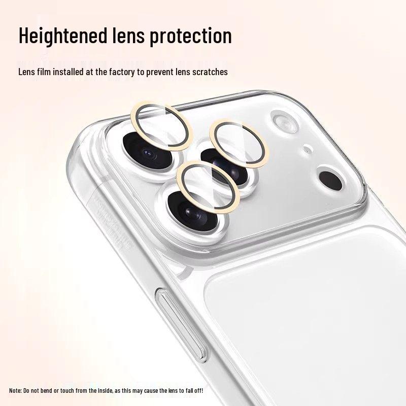 Ultra-Thin Full Coverage Soft Lens Case for iPhone 17 Pro Max