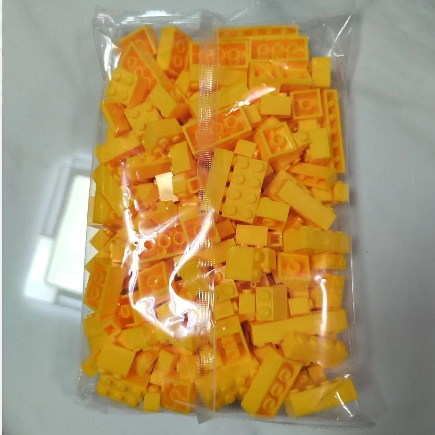 Bulk Building Blocks Large bricks 17 Single colour 260g Free assembly Compatible Children's educational creative toys DIY