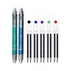 6-in-1 Mehrfarbiger Kugelschreiber-Set Einziehbar 5 Farben und Mechanischer Bleistift in einem Stift Multifunktionsstift Schreibwaren