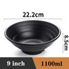 Fruit Salad Fast Food Tableware Japanese Style Plastics Noodles Bowl Household Ramen Bowl Soup Bowl