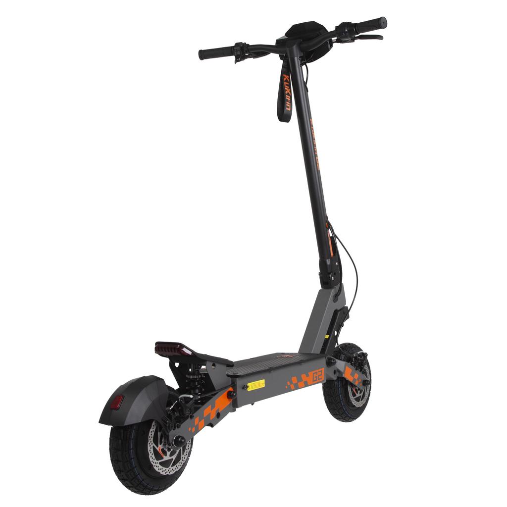 KuKirin G2 Adult Foldable E-Scooter  48V15.6Ah 1200W Peak 10 Inch Vacuum Off-Road Tire All Terrain Dual Spring Shock Absorber