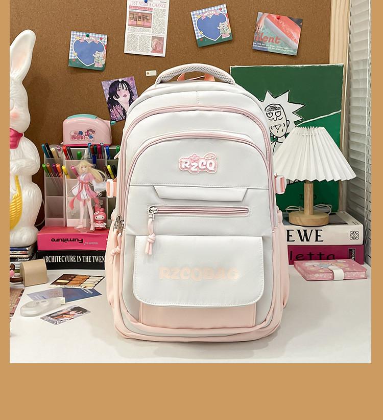 Style Student Minimalist Schoolbag Large Capacity Backpack Outdoor Bag Travel