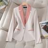 High End Suit Jacket, Temperament Goddess Style Formal Suit, Work Suit, Spring and Autumn OL Workwear