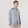 CROQUIS Men's Knit Splicing Short Hooded Jacket