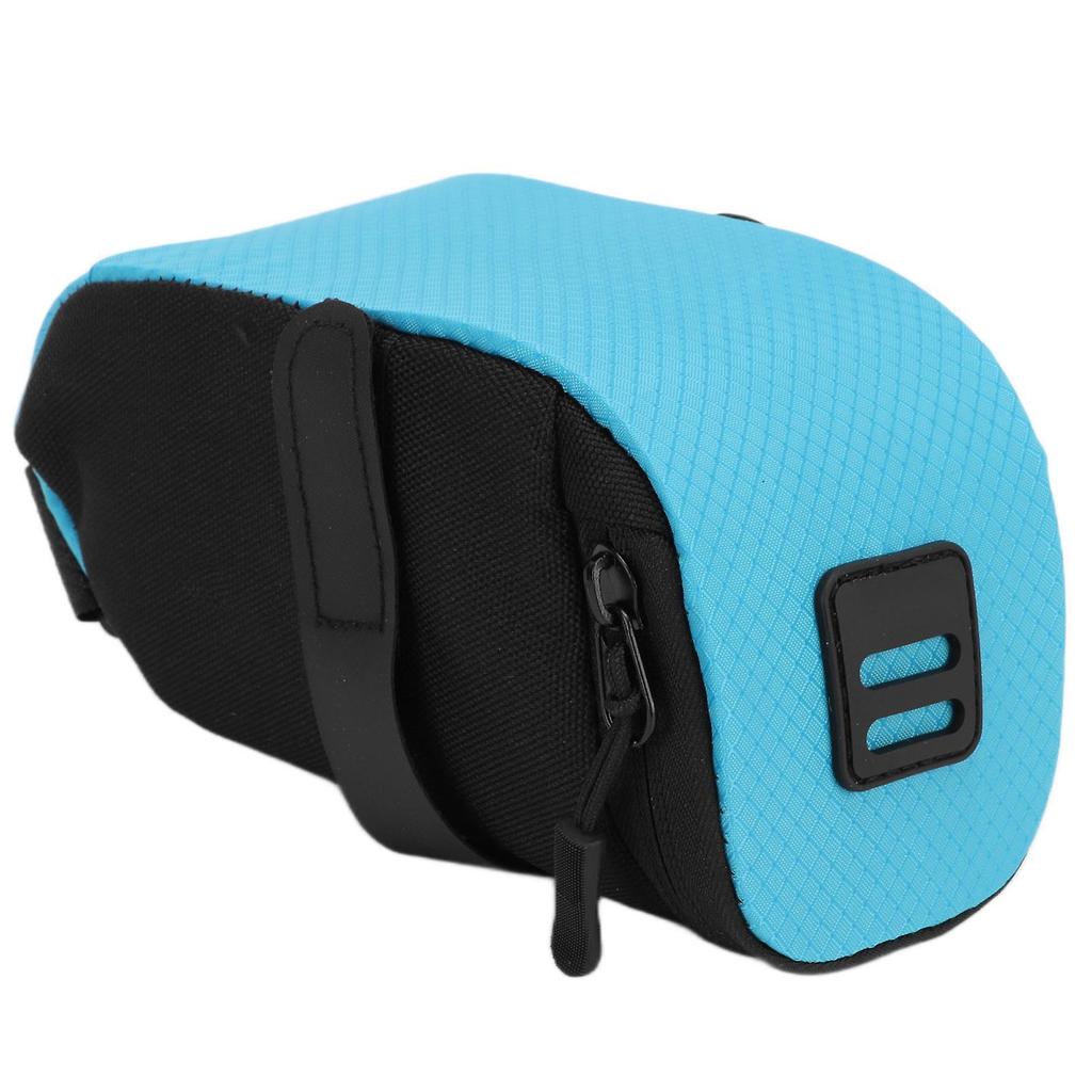 BSOUL Bicycle Saddle Bag Waterproof Saddle Bike Cycling Equipment for Mountain Road Bikes Seat(Blue )
