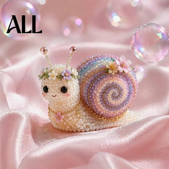 Kit Animale con Perline 3D 1 Set Kit Fai da Te, Artigianato Artistico con Perline con Istruzioni, Insetto Uccello Fata Fatto a Mano per Bambini Adulti Principianti Perline Decorative